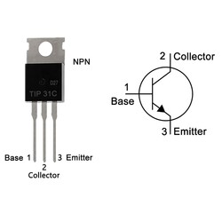 TIP31C Transistör BJT TO220 - NPN - Thumbnail