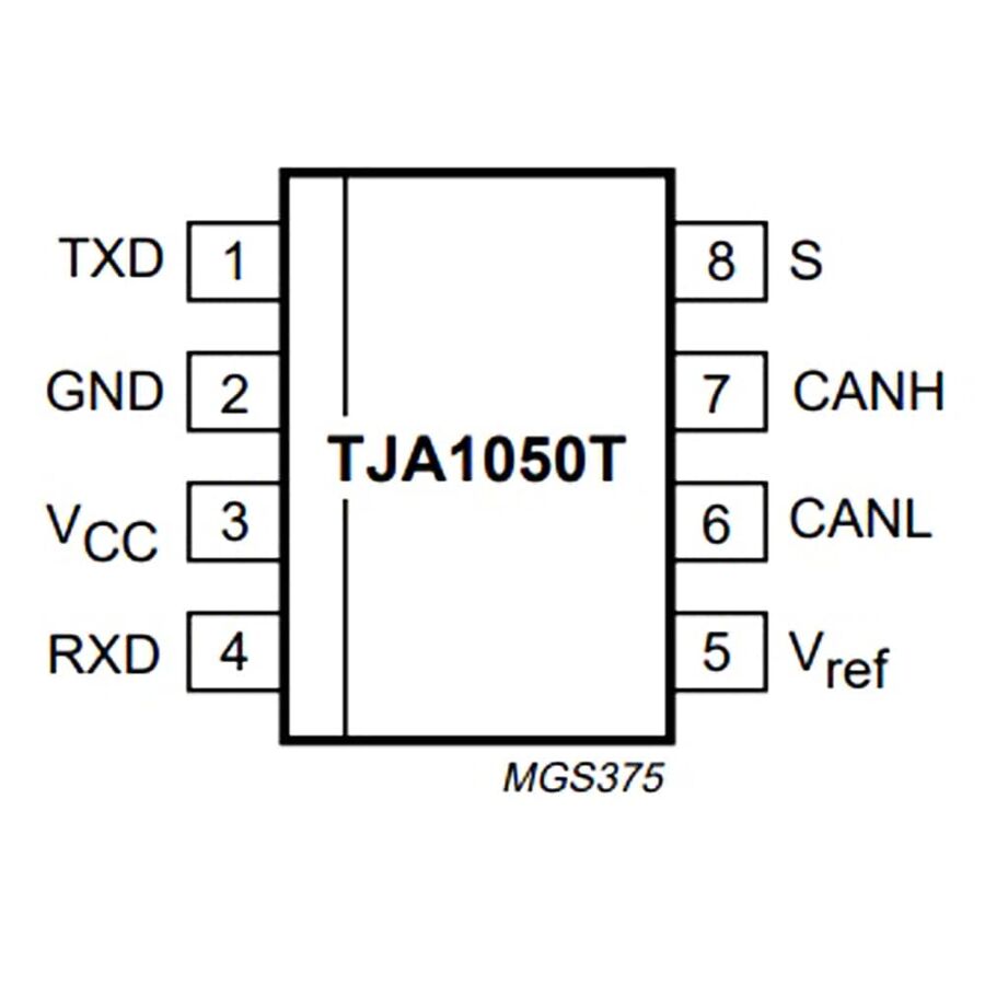 TJA1050T/CM 75mA Smd Yüksek Hızlı Alıcı-Verici Entegresi SOIC8