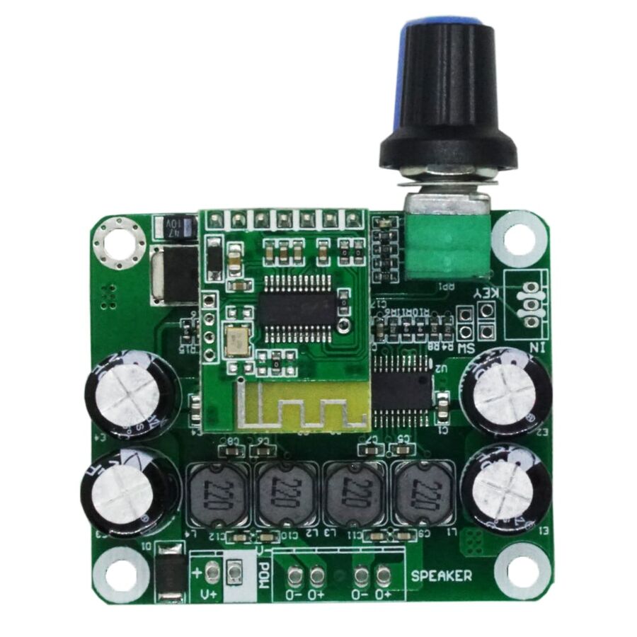  Tpa3110 2x30w Bluetooth 4.2 Dijital Stereo Audio Amfi Modülü