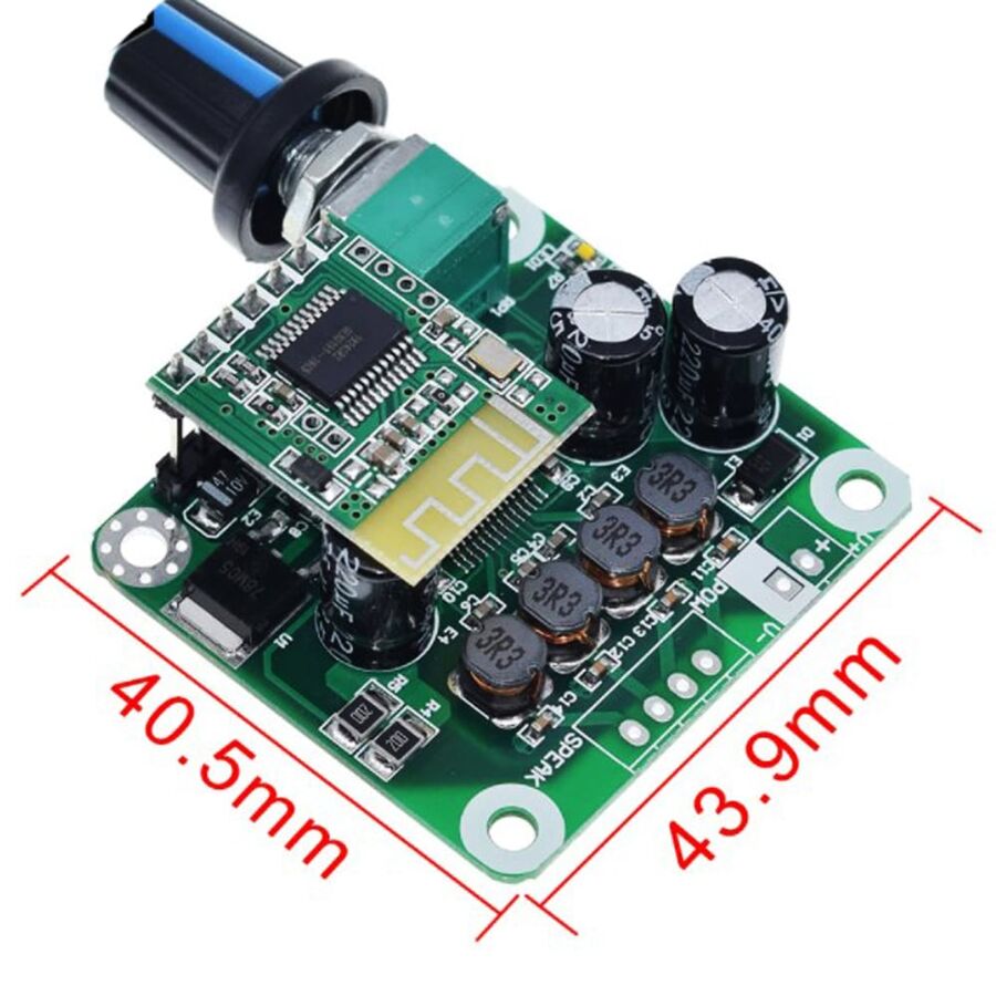 TPA3110 2x15W Bluetooth 4.2 Digital Stereo Audio Amplifier Module