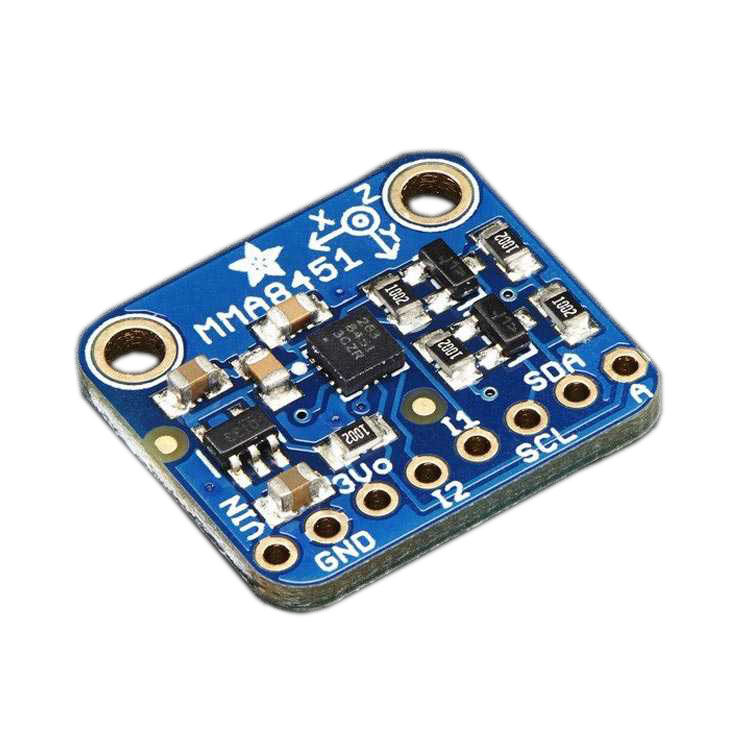  3 Eksenli İvmeölçer / Eğim Sensörü - ±2/4/8g 14 Bit - Mma8451