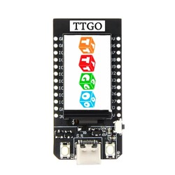 TTGO ESP32 CH340K WiFi Bluetooth Modül Geliştirme Kartı 1.14inc Lcd - Thumbnail