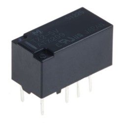TX2-5V 5VDC 2A 2PNC Telekom Panasonic Röle