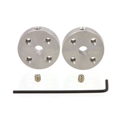 Pololu - DC Motor Üniversal Alüminyum Bağlantı Aparatı Kaplin - 4mm - M3 Delikli (2 Adet)