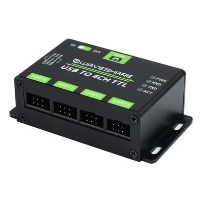 WaveShare - USB - 4 Kanal TTL Çoklu Koruma Endüstriyel Dönüştürücü