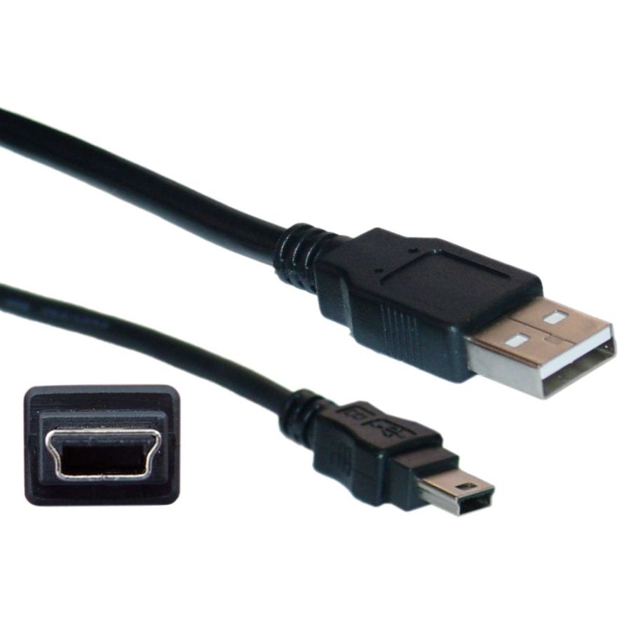 USB A Erkek - 5 Pin Mini USB Kablo - 150cm