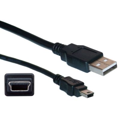Tenon - USB A Erkek - 5 Pin Mini USB Kablo - 150cm