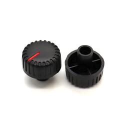 Uzun Saplı Plastik Pot Başlığı 21x19mm Kırmızı