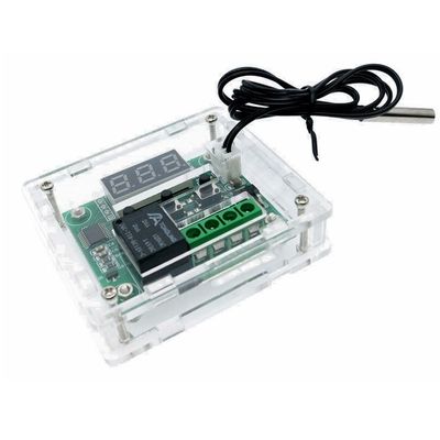 Cuiisw - W1209 Digital Thermostat + Transparent Box