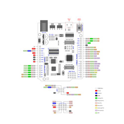 Wifi Tabanlı Arduino Uno (Esp8266) ATmega328p 8Mb Flaş CH340G - Thumbnail