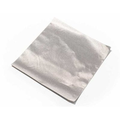 Adafruit - Dokuma İletken Kumaş 20x20cm Kare Gümüş Renk