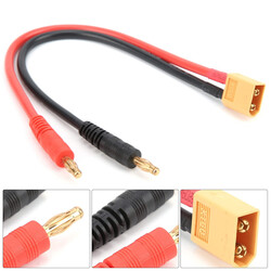 XT60 - 4.0 Banana Bablo 20cm - Thumbnail