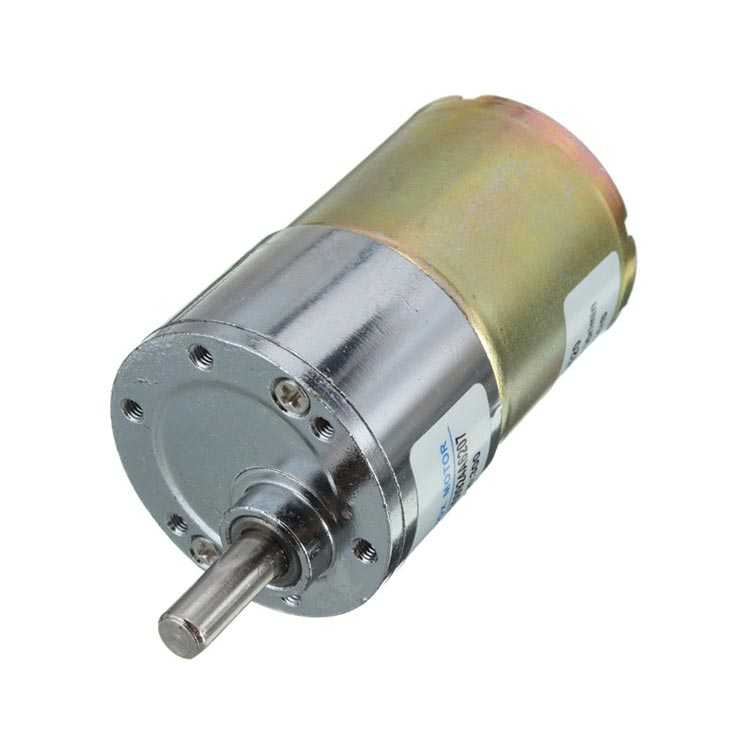 Redüktörlü 12v dc motor